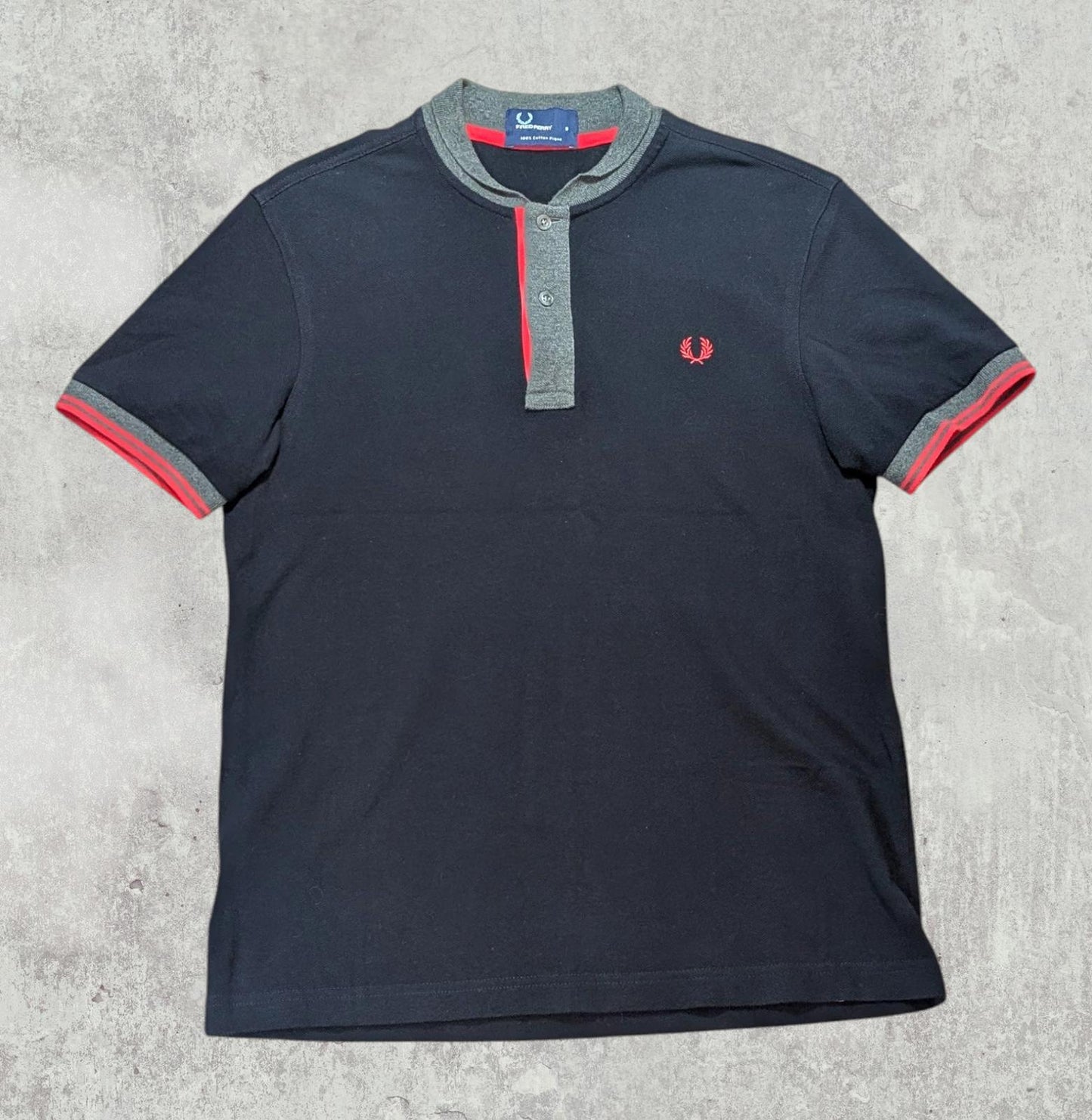 Fred Perry Men's Polo T Shirt - Navy - Size Small