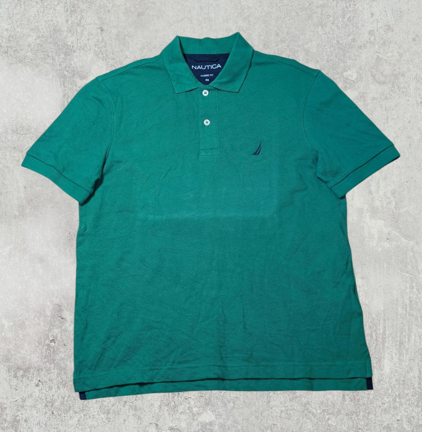 Nautica Men's Classic Fit Polo T Shirt - Green - Size XS