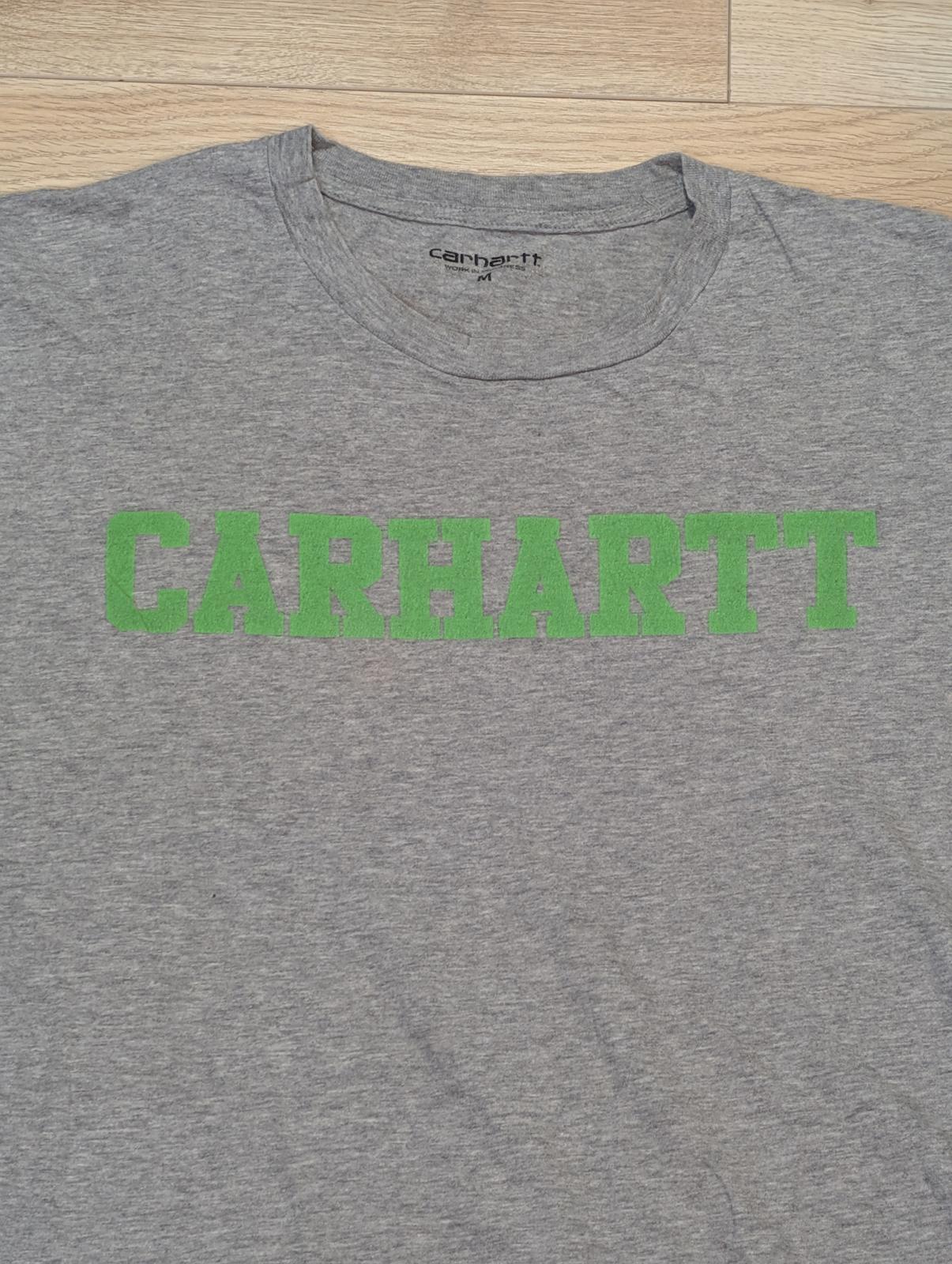 Carhartt Men's T Shirt - Grey - Size Medium
