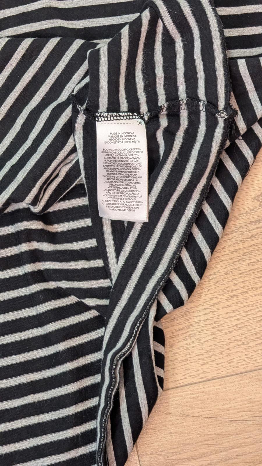 Ralph Lauren Men's Custom Slim Fit Striped T Shirt - Black - Size XL