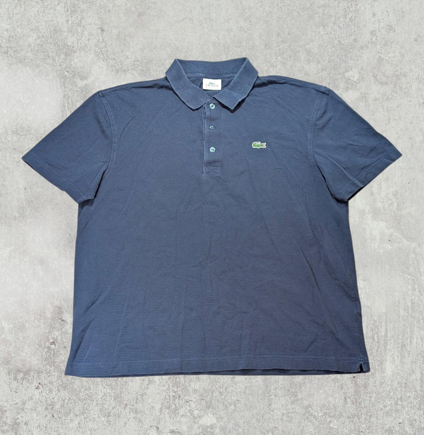 Lacoste Men's Polo T Shirt - Navy - Size 6 / XL