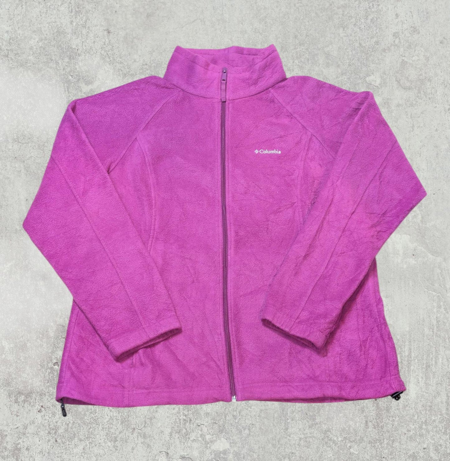 Columbia Women's Fleece Jacket - Pink - Size XL