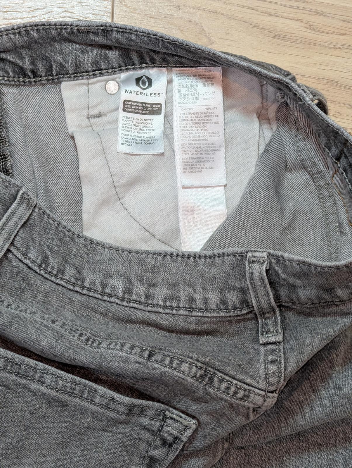 Levi's Men's 512 Slim Taper Jeans - Grey - Size 30W 30L