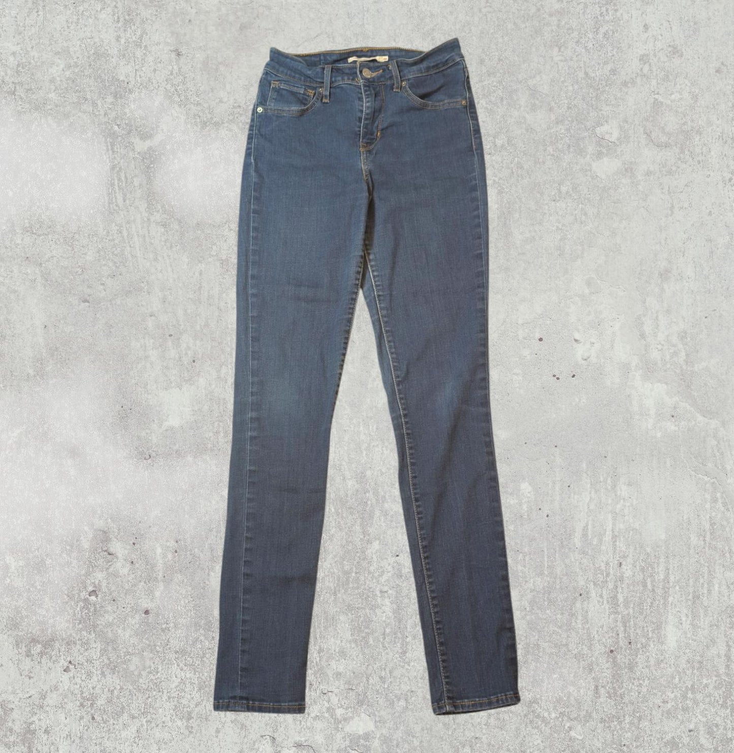 Levi's Women's 721 High Rise Skinny Jeans - Blue - Size 26W 30L