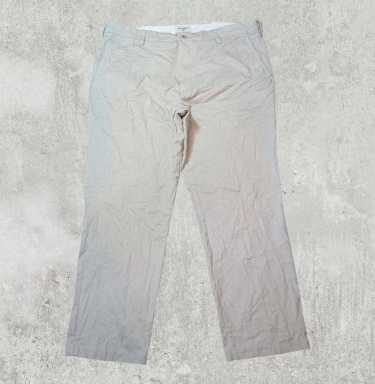Dockers Men's Classic Fit Chino Trousers - Beige - Size 40W 30L