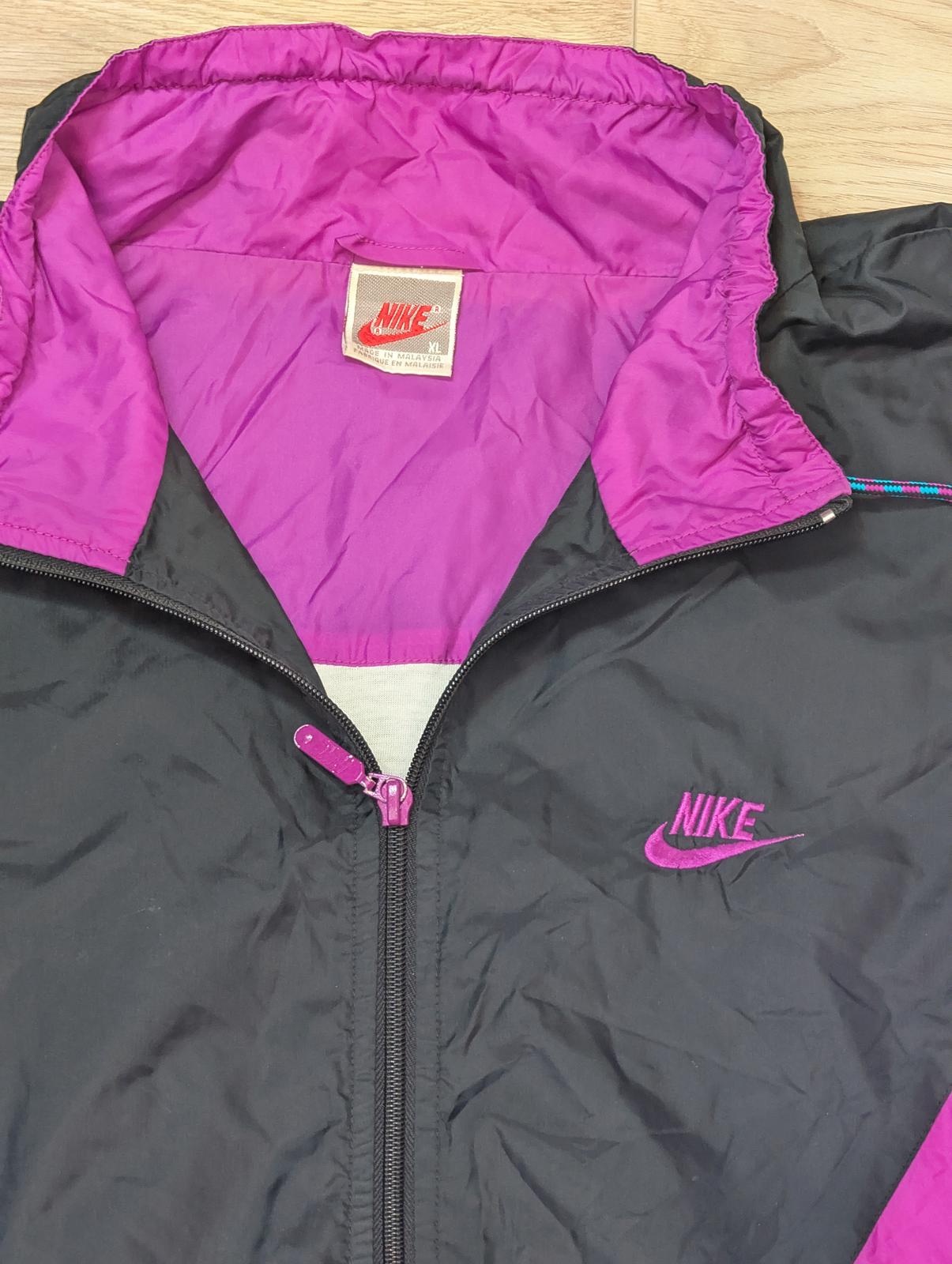 Nike Men's Vintage Shell Jacket - Black - Size XL