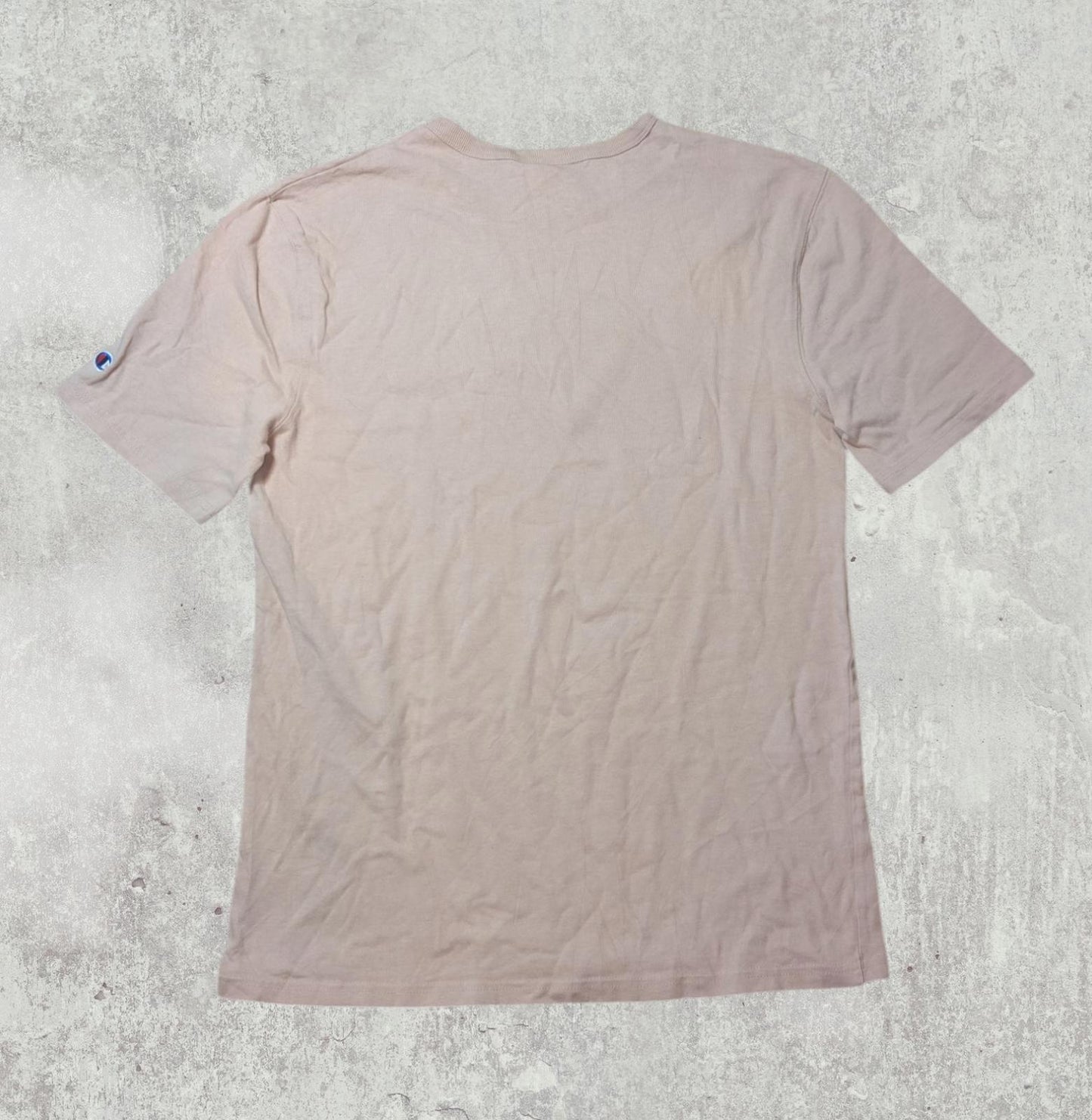 Champion Men's T Shirt - Pink - Size Medium