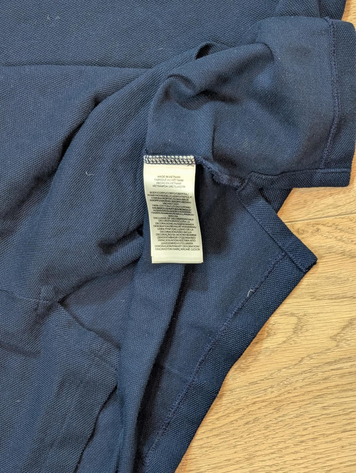 Ralph Lauren Men's Custom Slim Fit Polo T Shirt - Navy - Size Small