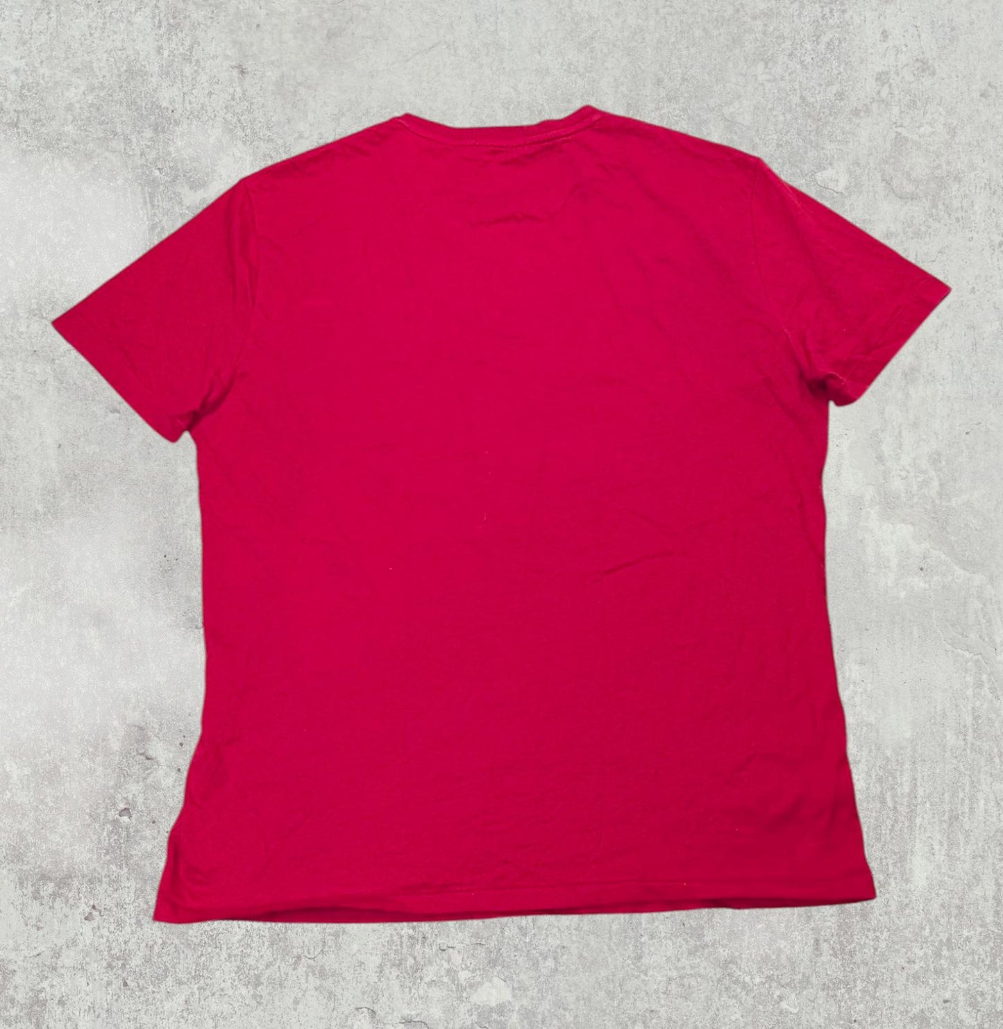 Ralph Lauren Men's T Shirt - Red - Size Medium