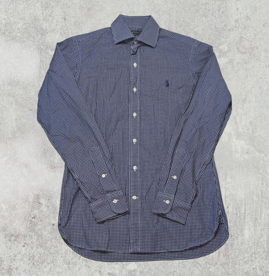 Ralph Lauren Men's Check Shirt - Purple - Size Small