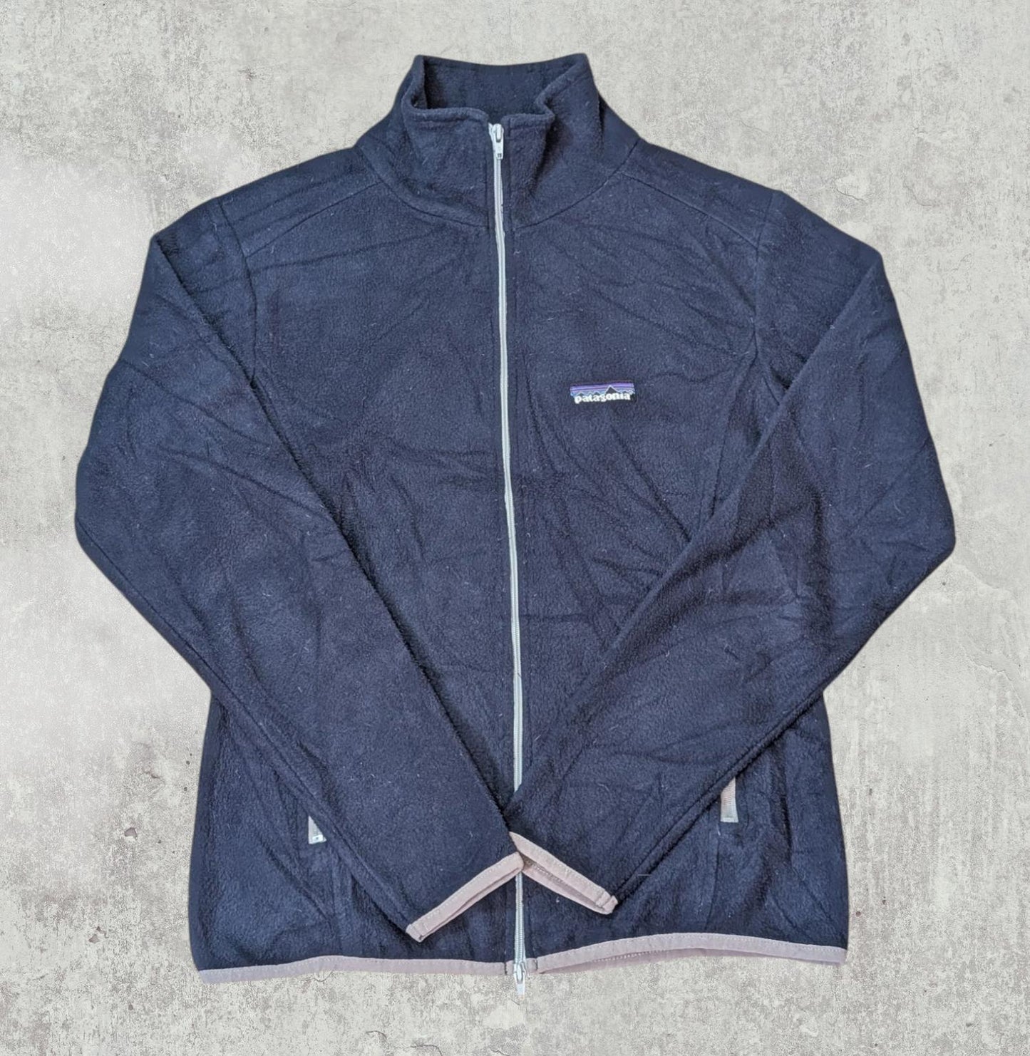 Patagonia Men's Synchilla Fleece Jacket - Navy - Size Small