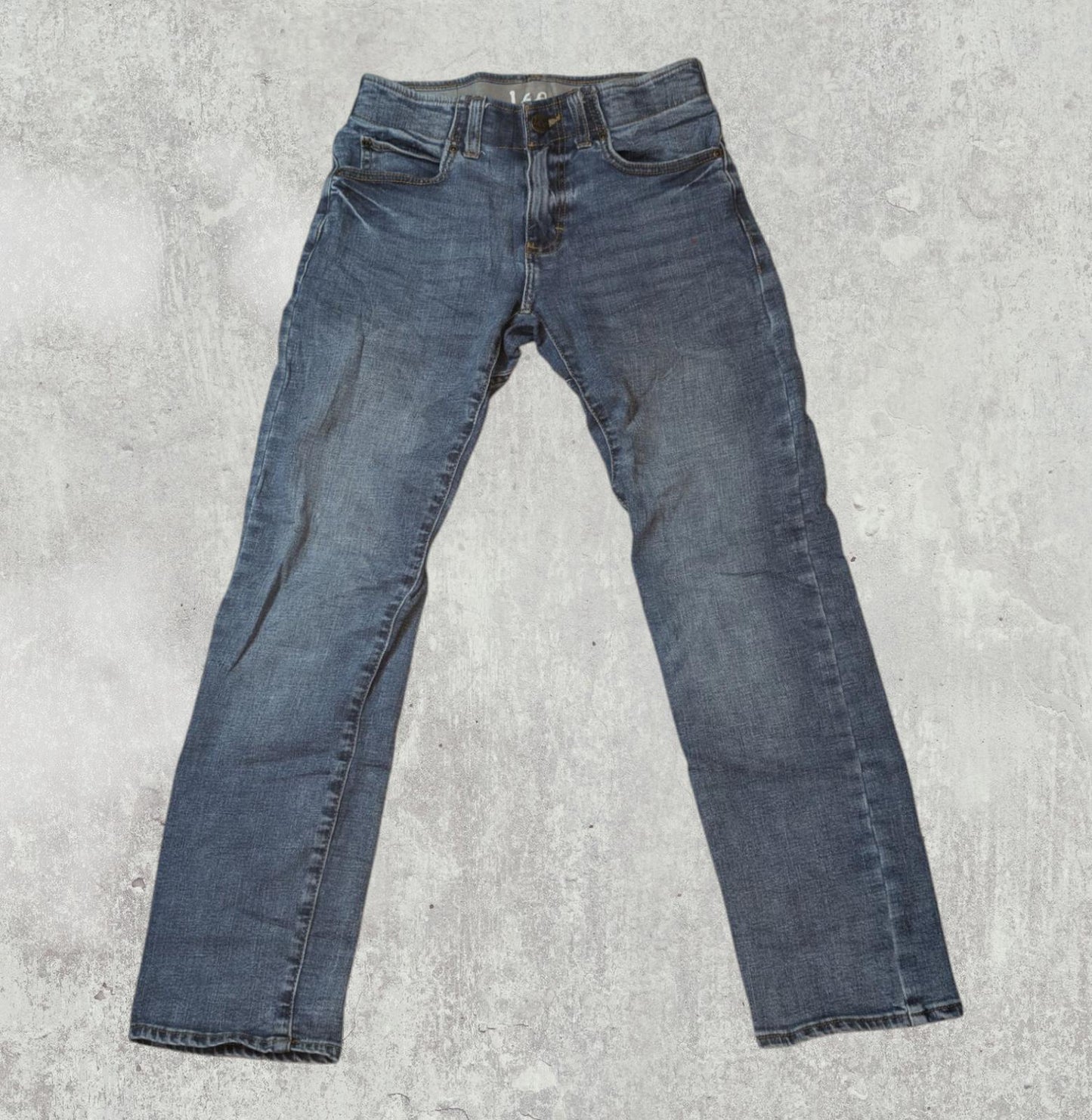 Lee Men's Slim Straight Jeans - Blue - Size 28W 28L