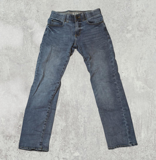 Lee Men's Slim Straight Jeans - Blue - Size 28W 28L