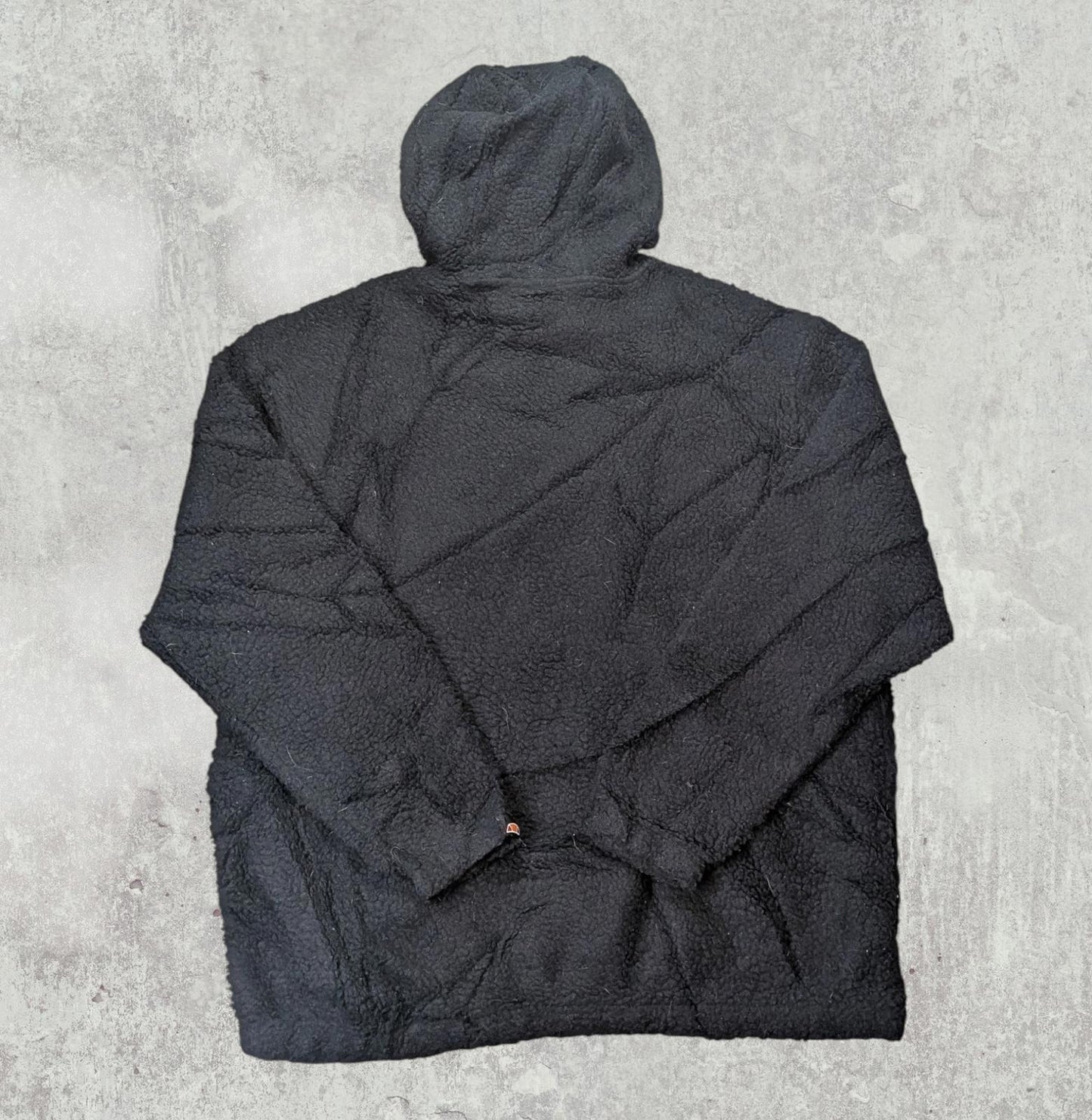 Ellesse Women's Fleece Hoodie Jumper - Black - Size 10