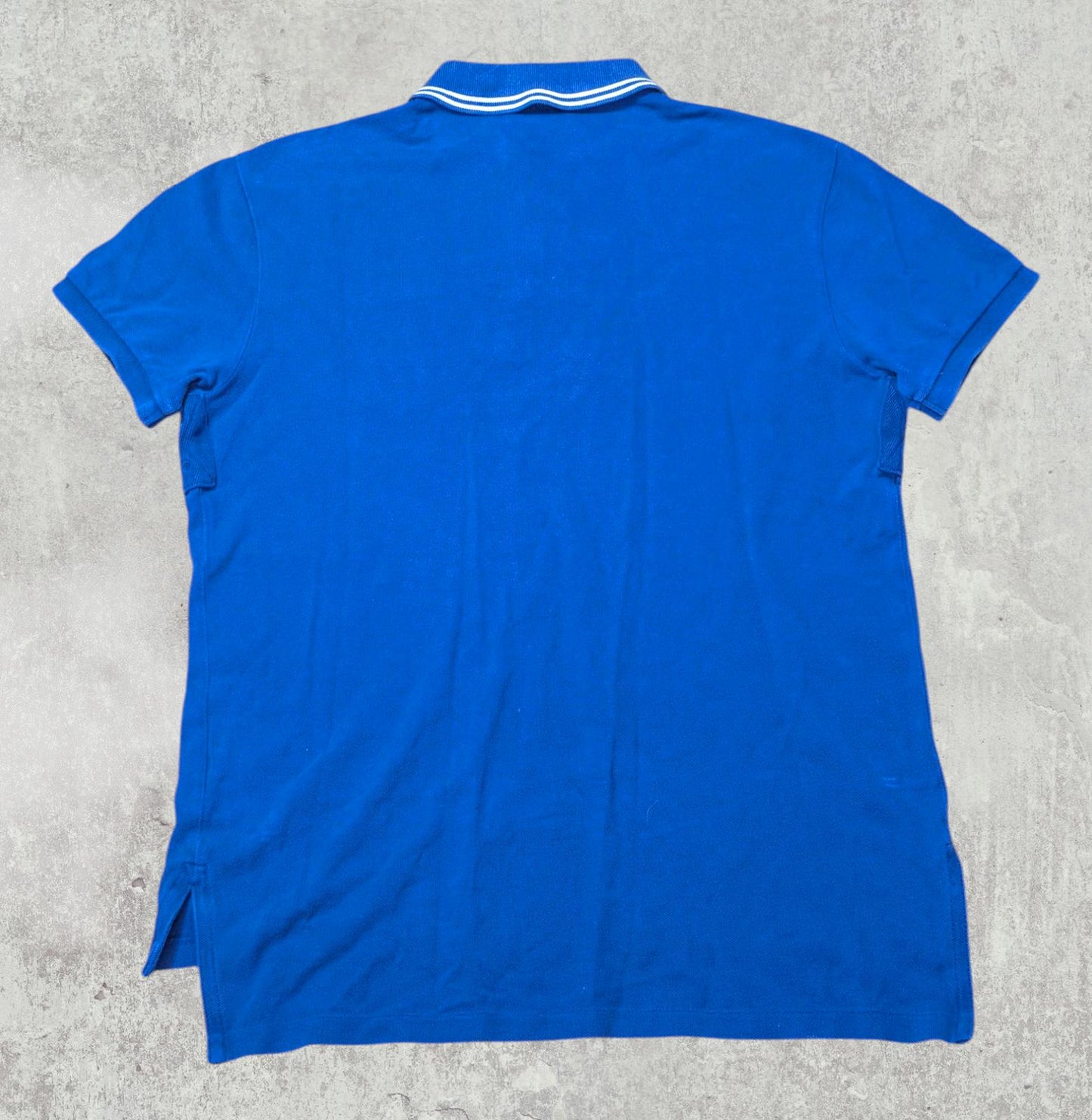 Ralph Lauren Men's Custom Fit Cricket Polo T Shirt - Blue - Size Small
