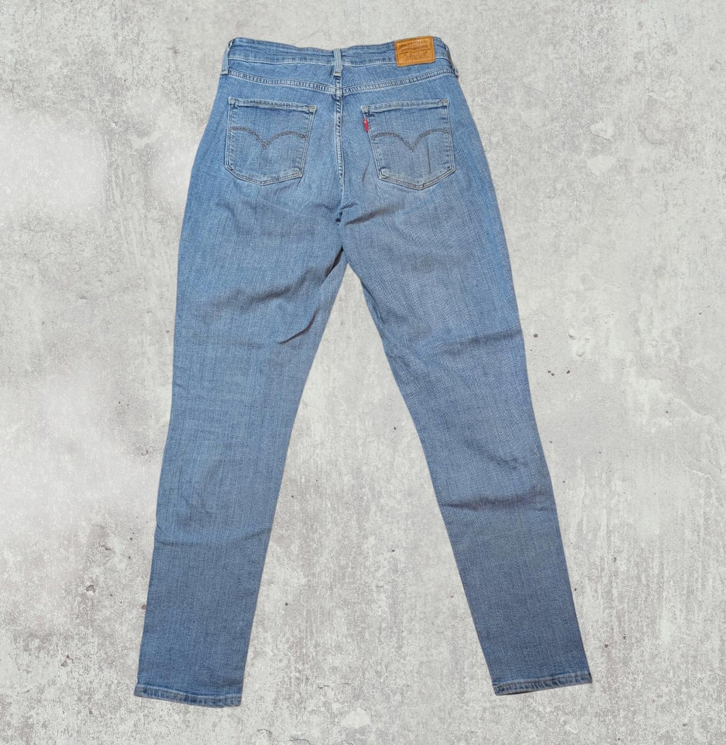 Levi's Women's 721 High Rise Skinny Jeans - Blue - Size 28W 30L