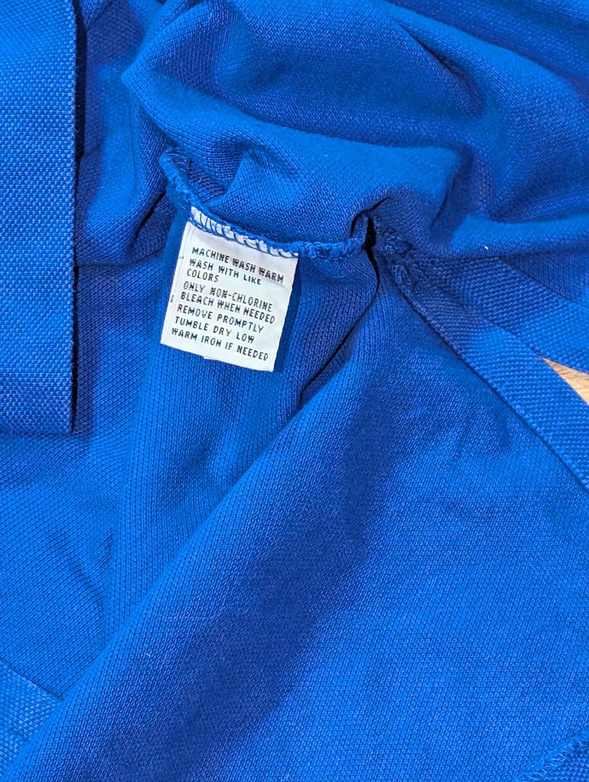 Ralph Lauren Men's Teddy Bear Polo T Shirt - Blue - Size Small