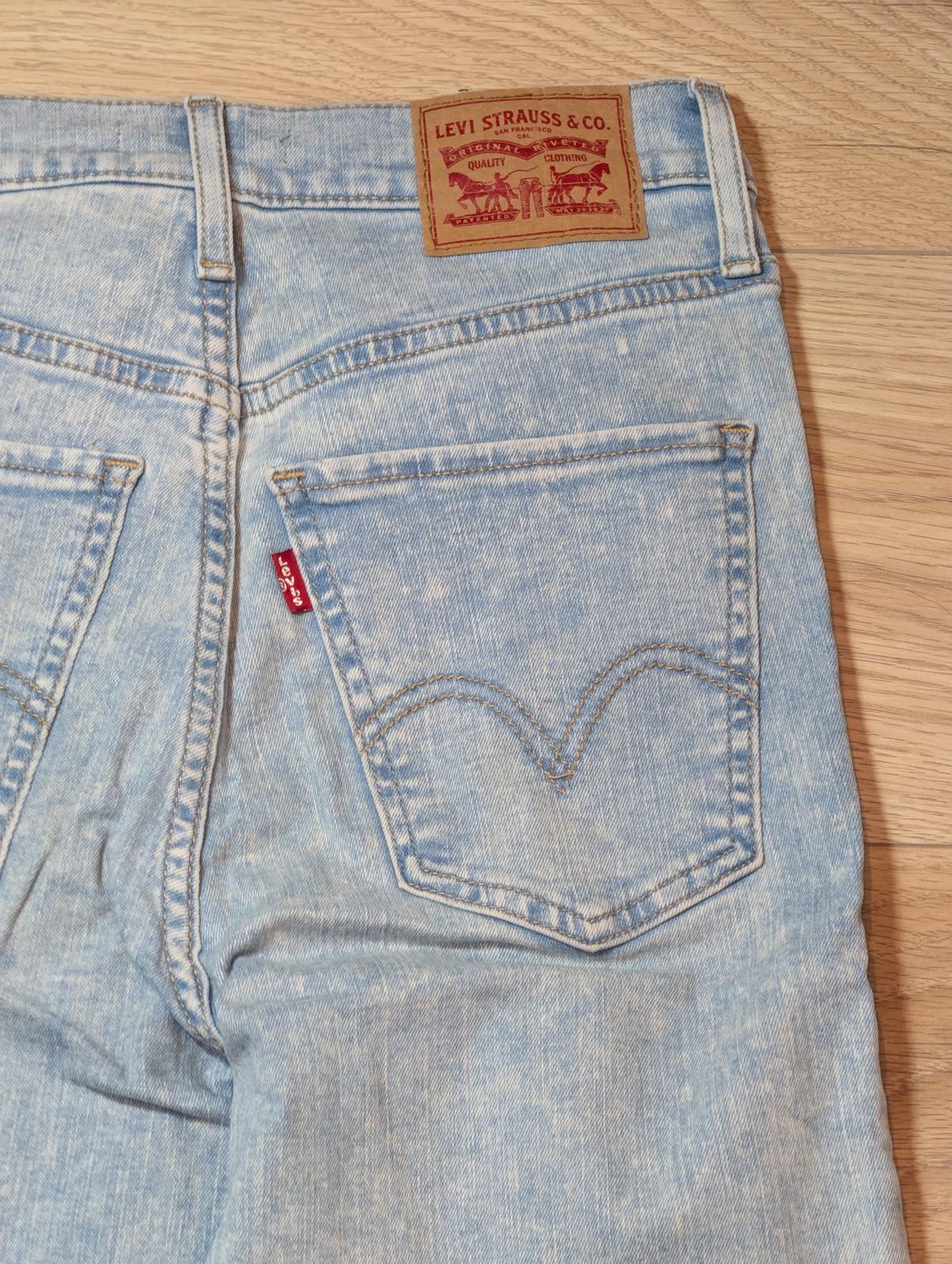 Levi's Women's Mile High Super Skinny Jeans - Blue - Size 26W 32L