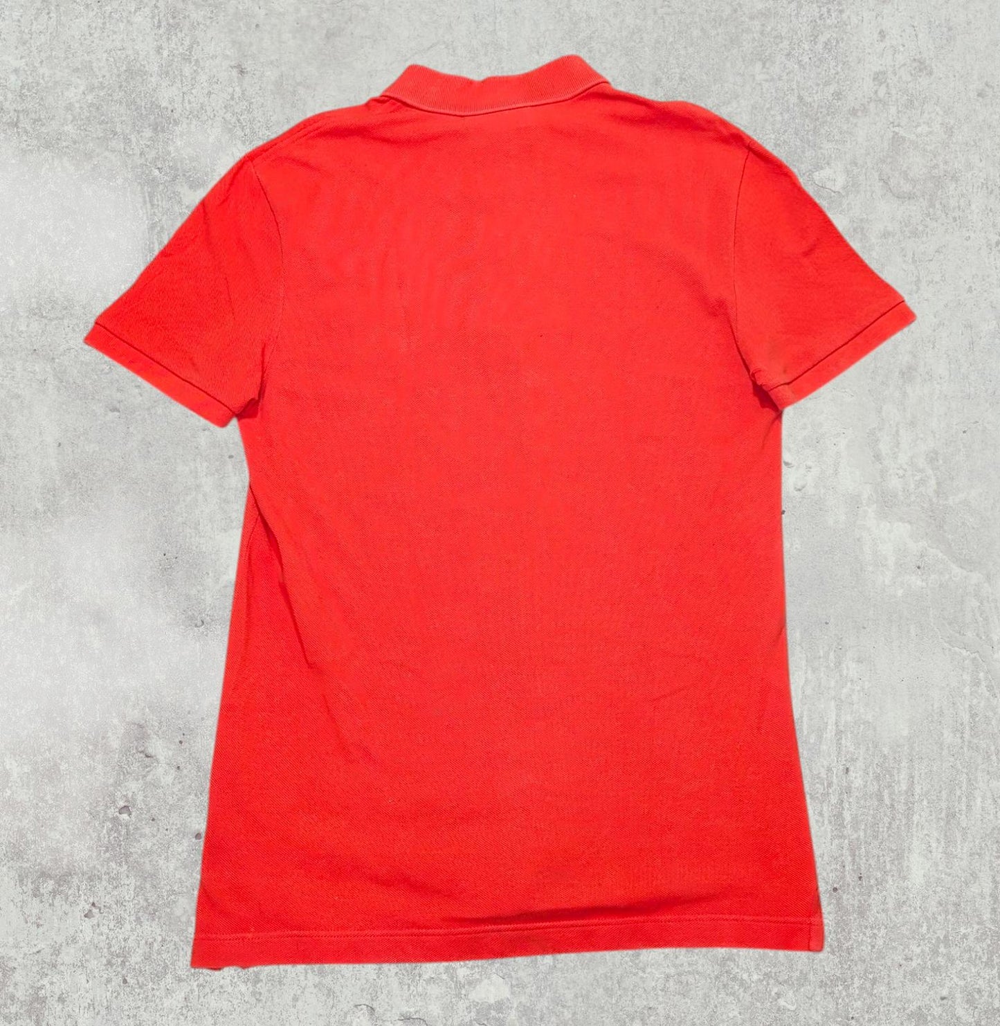 Lacoste Men's Slim Fit Polo T Shirt - Orange - Size 3 / Small