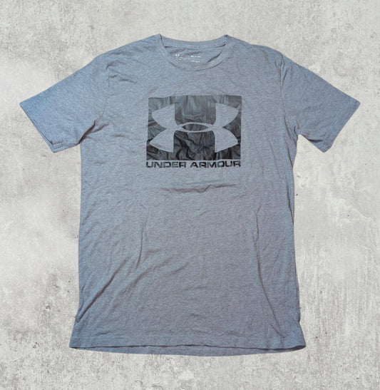 Under Armour Men's Heatgear T Shirt - Grey - Size Small