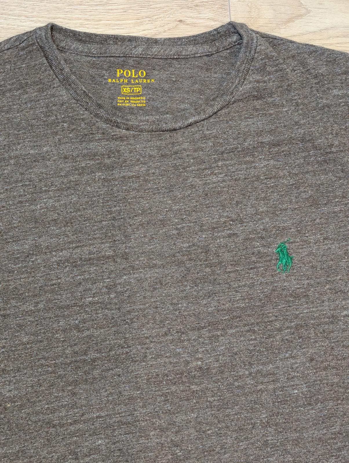 Ralph Lauren Men's Long Sleeved T Shirt - Grey - Size XS