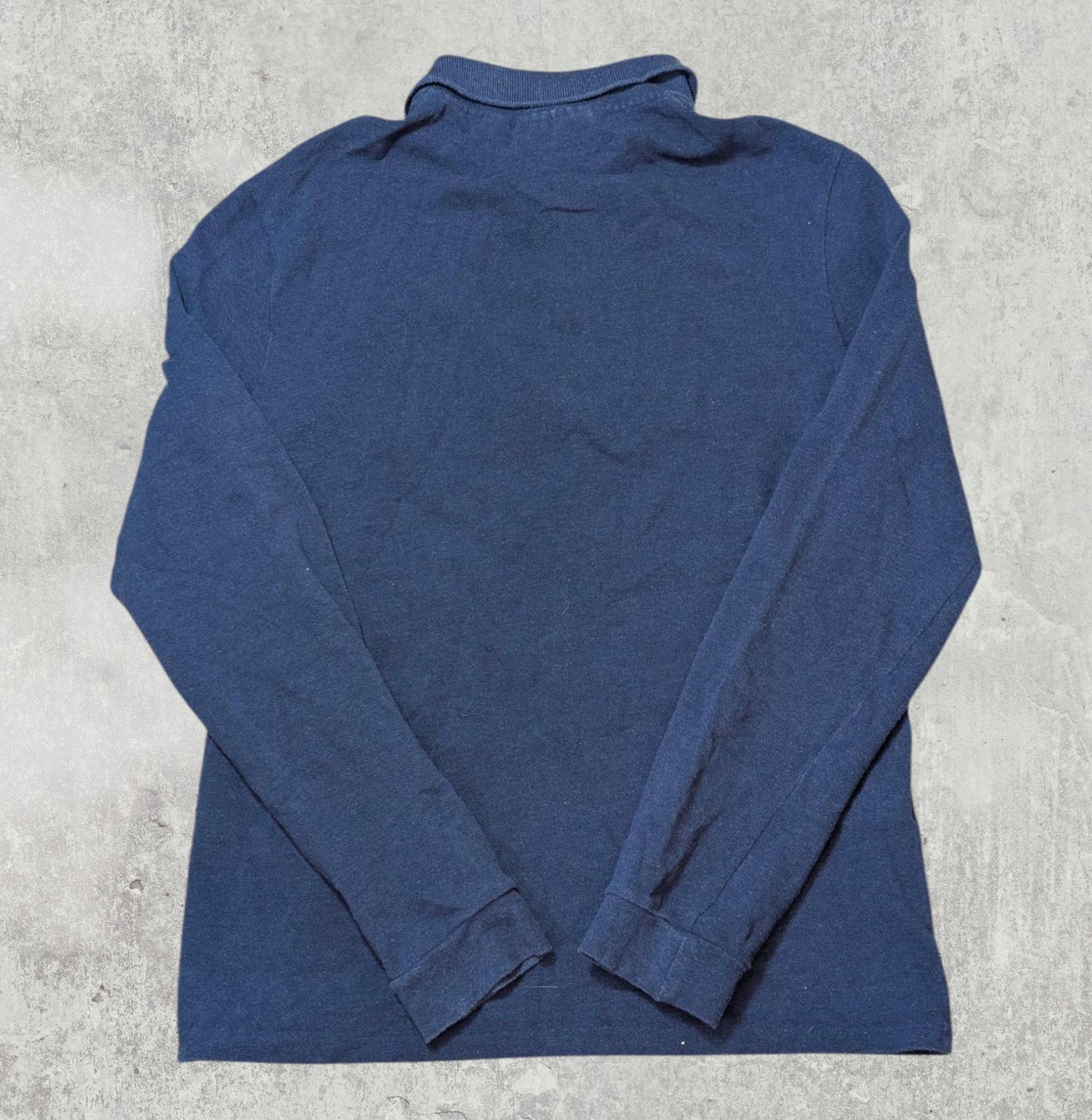 Lacoste Men's Long Sleeved Polo T Shirt - Navy - Size 2 / XS