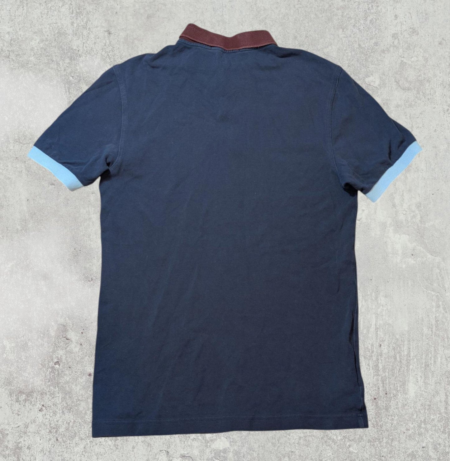 Fred Perry Men's Slim Fit Polo T Shirt - Navy - Size Small