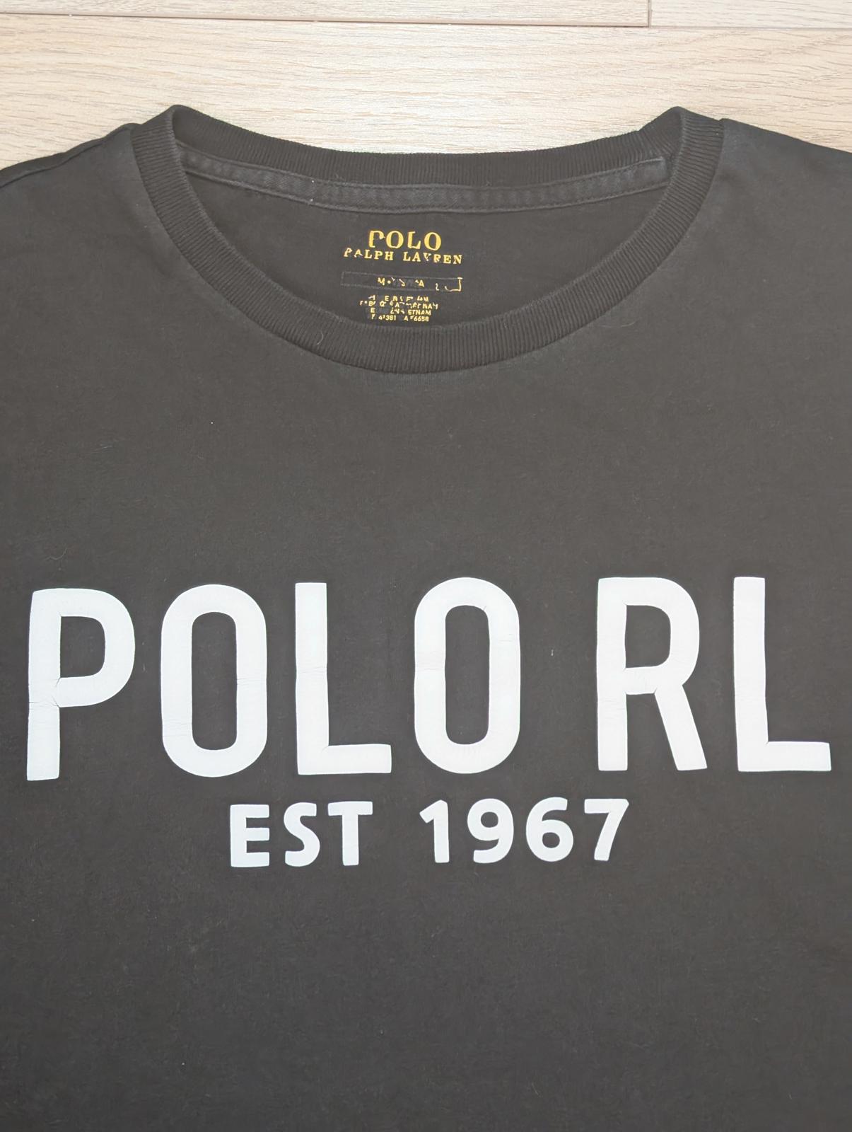 Ralph Lauren Men's T Shirt - Black - Size Medium