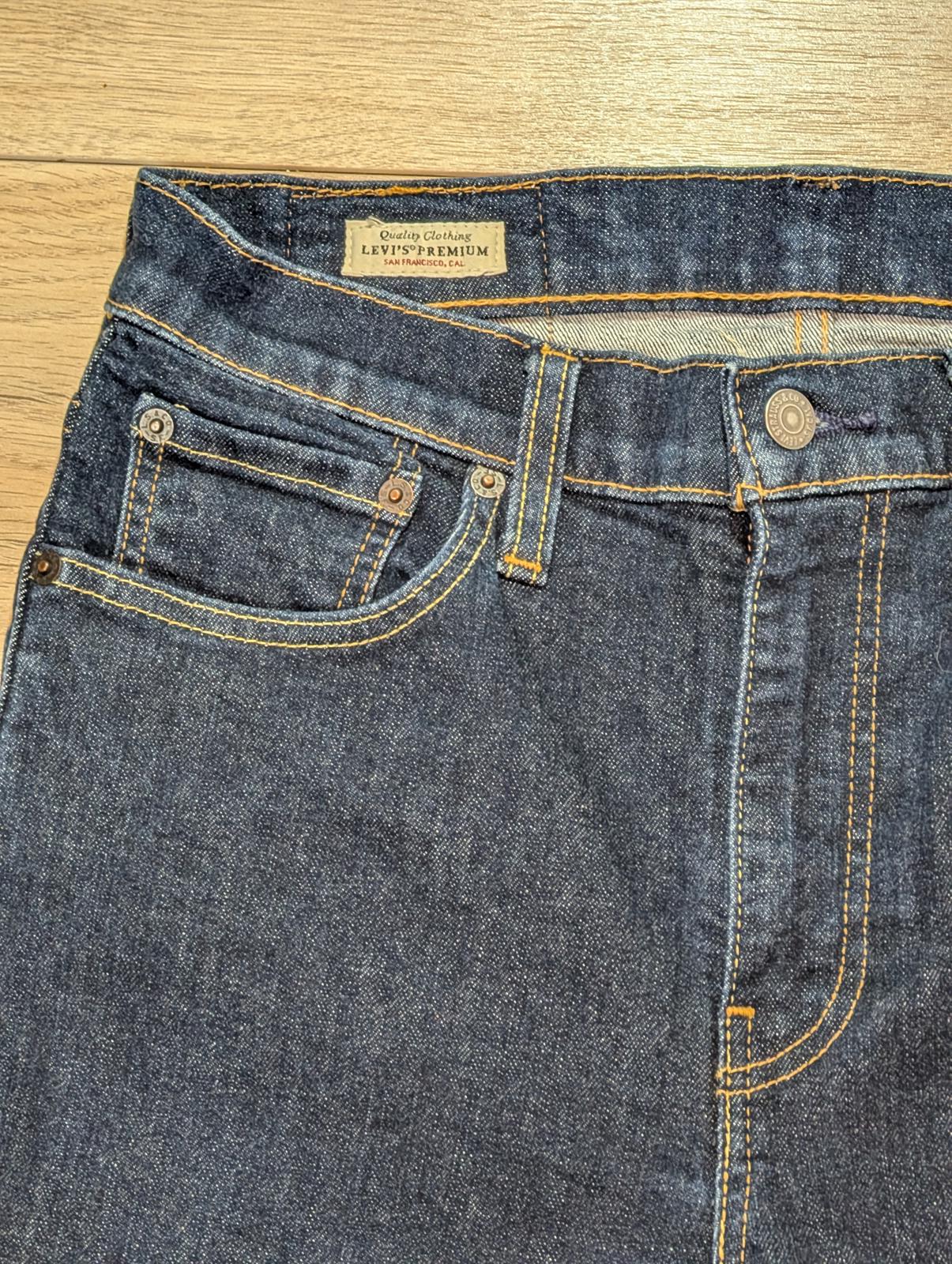 Levi's Men's 519 Extreme Skinny Jeans - Blue - Size 32W 32L