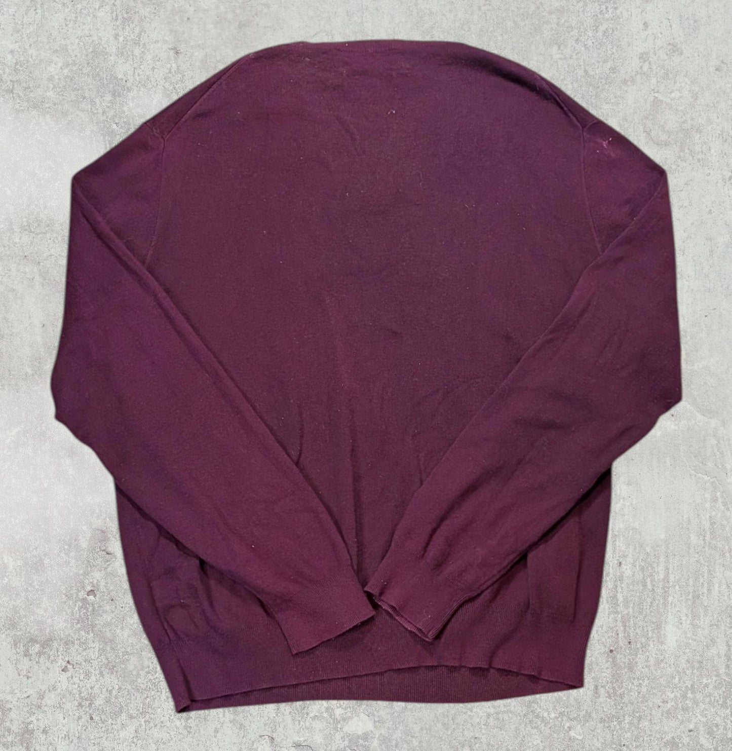 Ralph Lauren Men's Sweatshirt Jumper - Burgundy - Size XL