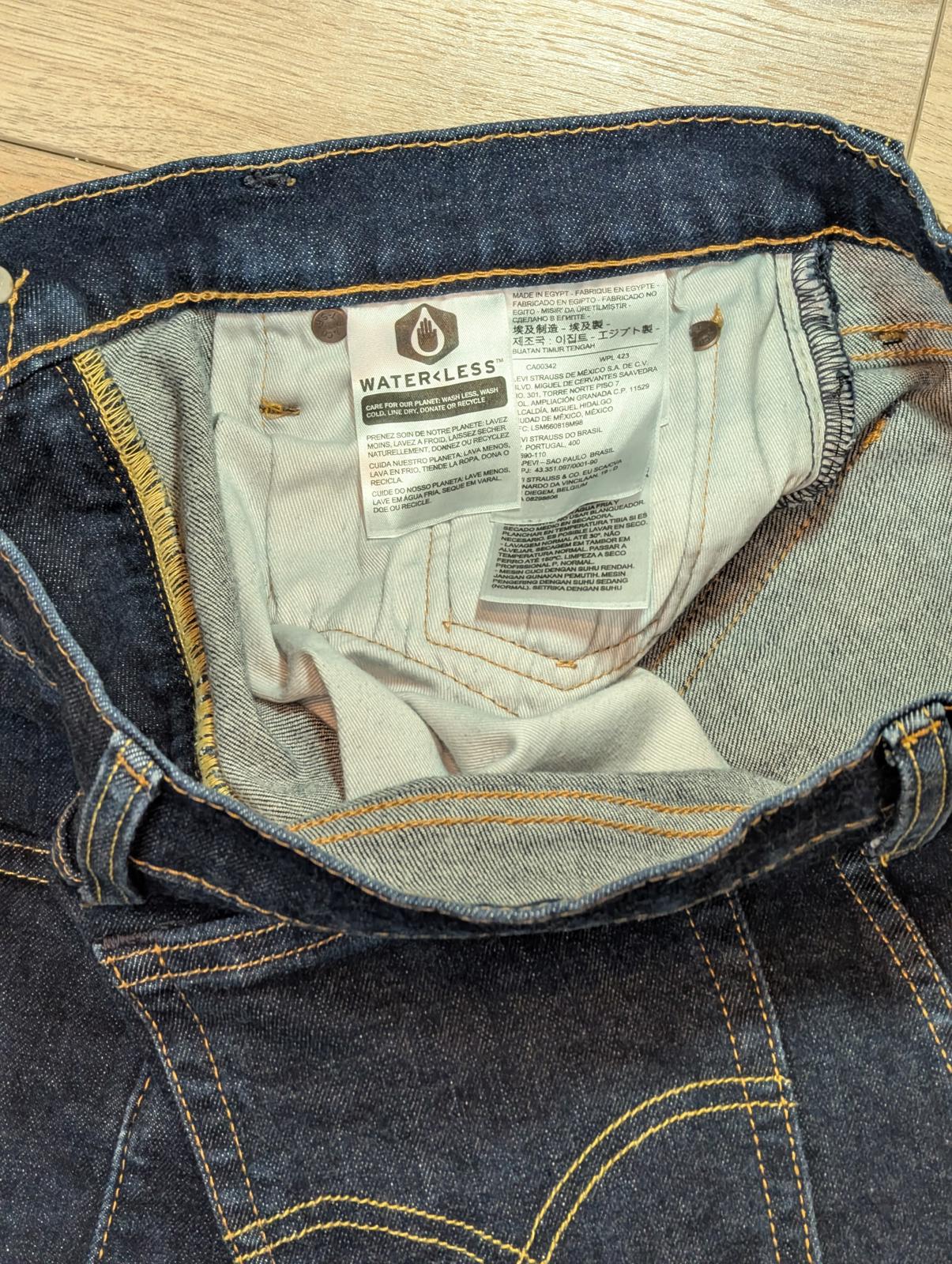 Levi's Men's 519 Extreme Skinny Jeans - Blue - Size 32W 32L