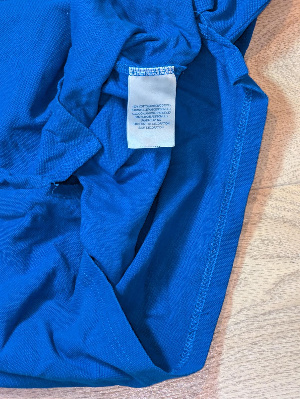 Ralph Lauren Men's Slim Fit Polo T Shirt - Blue - Size Large