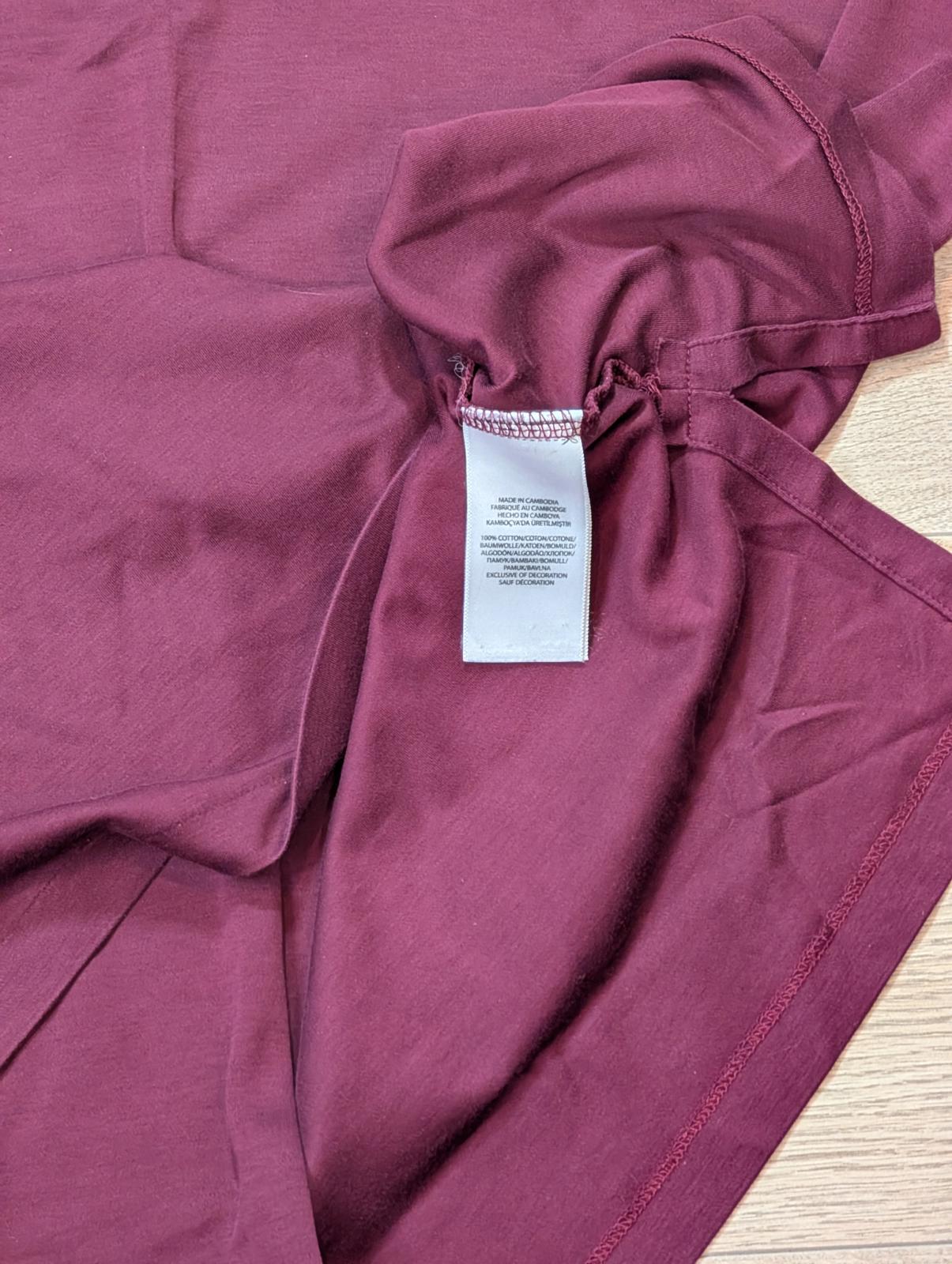 Ralph Lauren Men's Polo T Shirt - Burgundy - Size XL