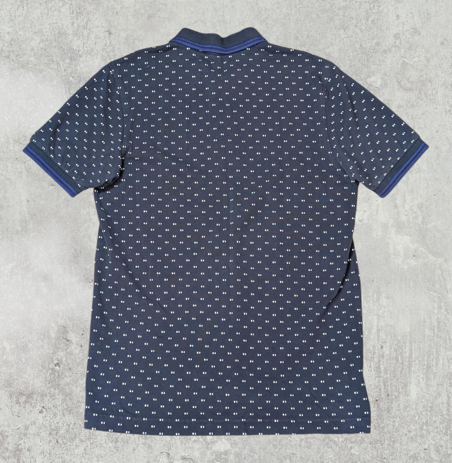 Fred Perry Men's Slim Fit Polo T Shirt - Navy - Size Small