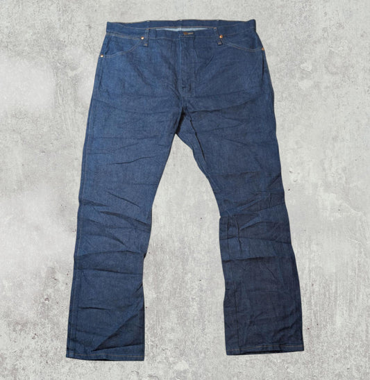 Wrangler Men's Straight Jeans - Blue - Size 40W 30L