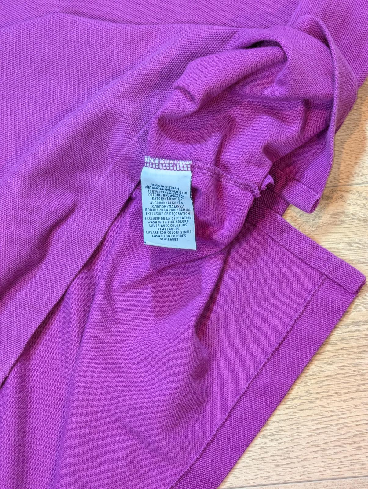 Ralph Lauren Men's Polo T Shirt - Purple - Size Large