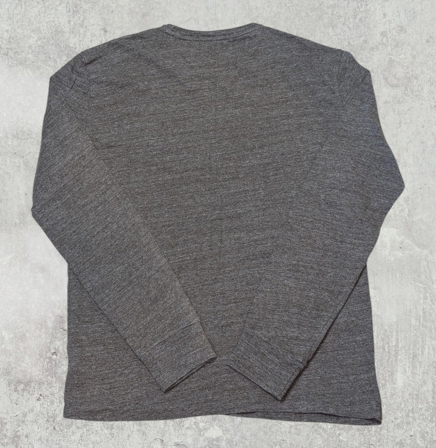 Ralph Lauren Men's Long Sleeved T Shirt - Grey - Size XS
