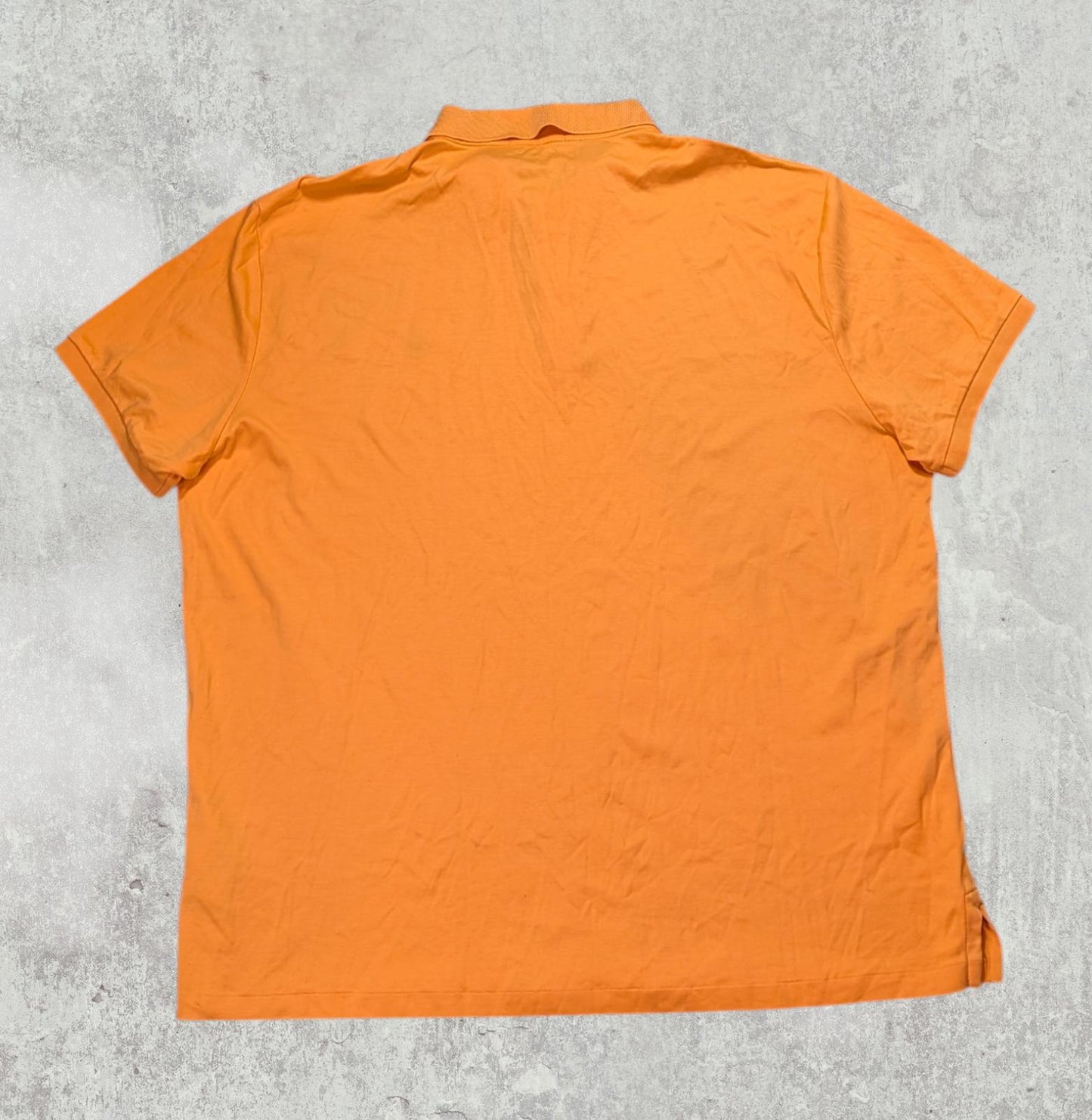 Ralph Lauren Men's Custom Slim Fit Polo T Shirt - Orange - Size XXL