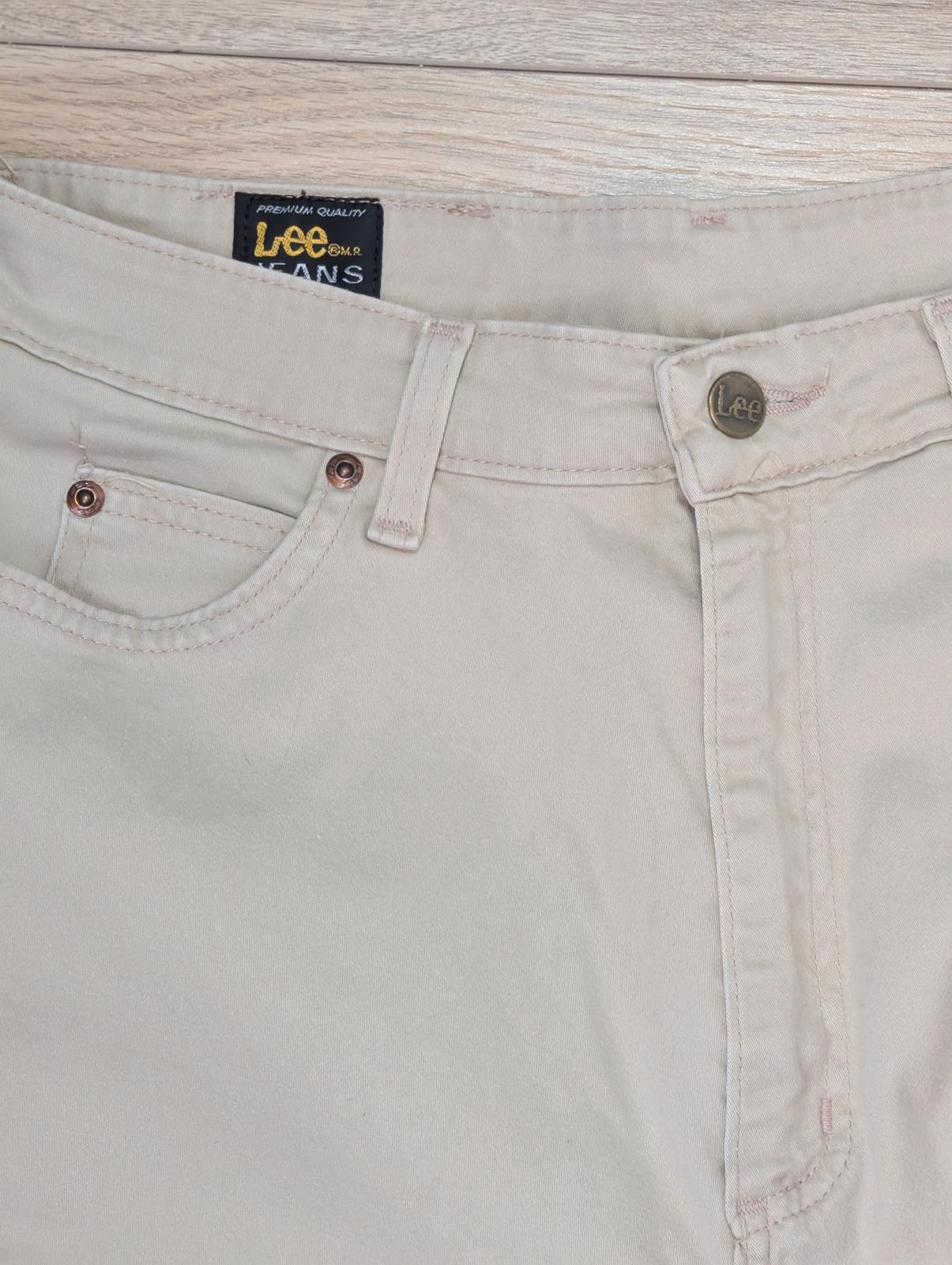 Lee Men's Straight Jeans - Beige - Size 32W 32L