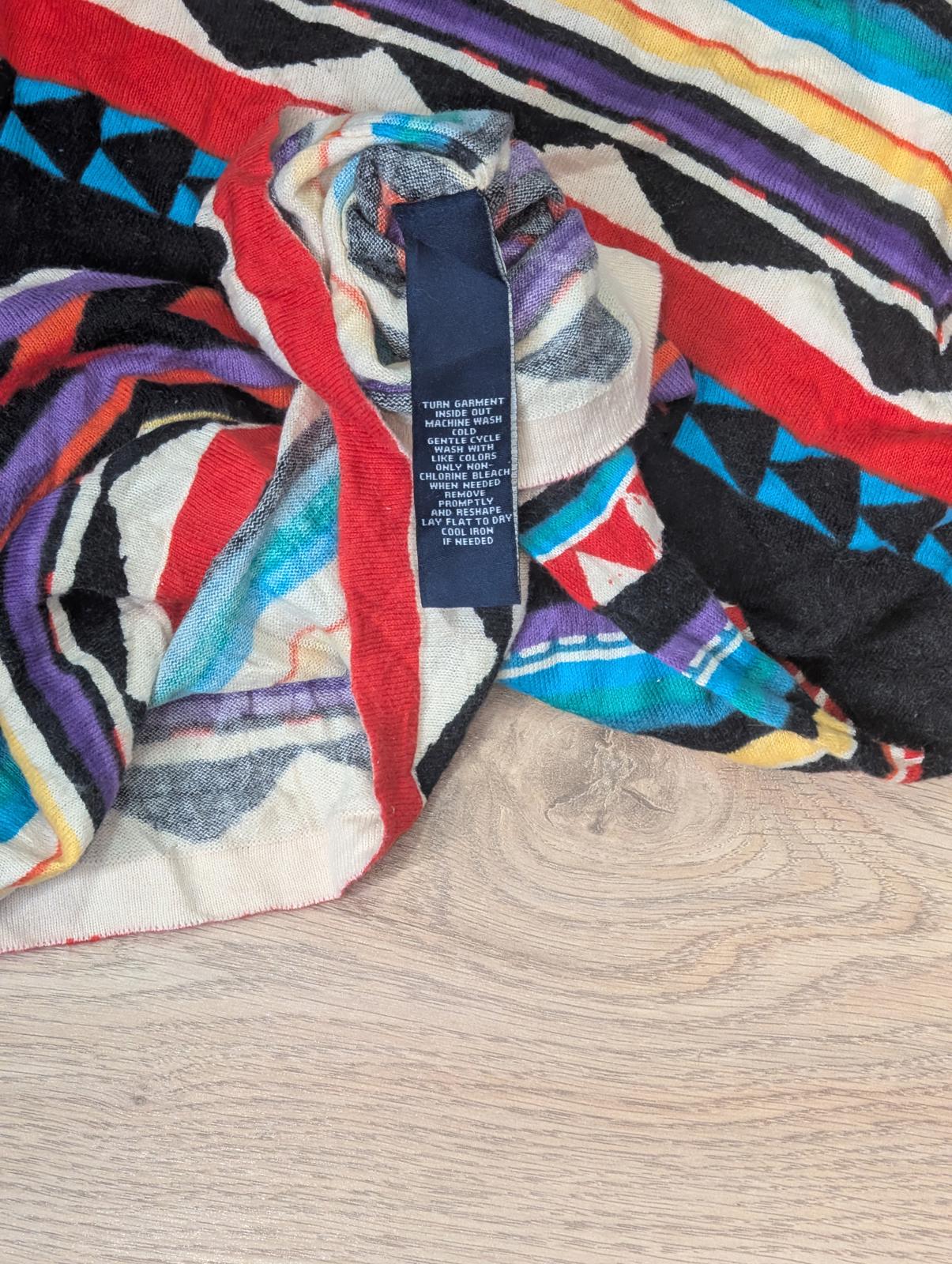 Chaps Women's Long Sleeved T Shirt - Multicoloured - Size XL