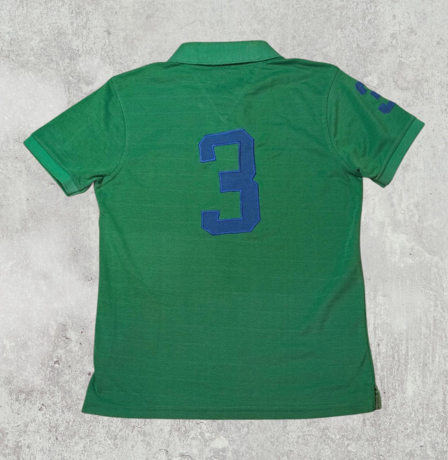 Ralph Lauren Men's Trim Fit New York Polo T Shirt - Green - Size Medium