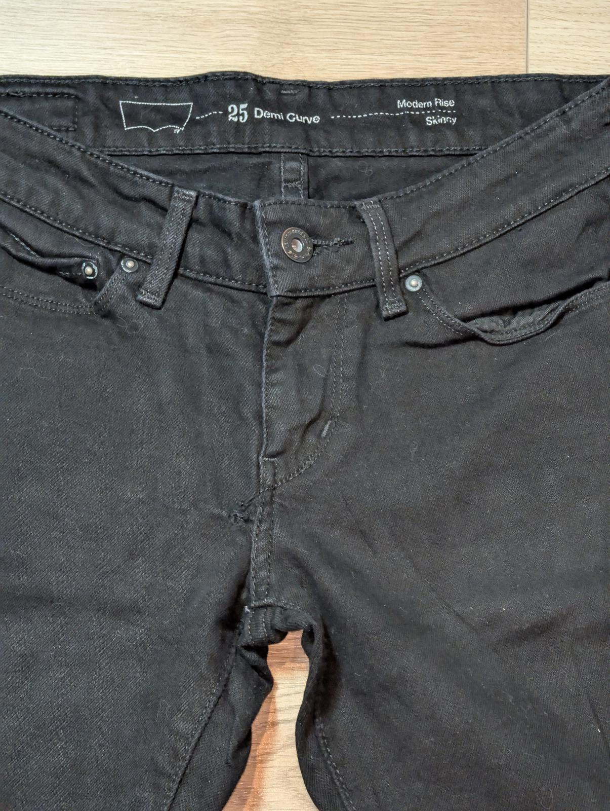 Levi's Women's Demi Curve Skinny Jeans - Black - Size 25W 30L