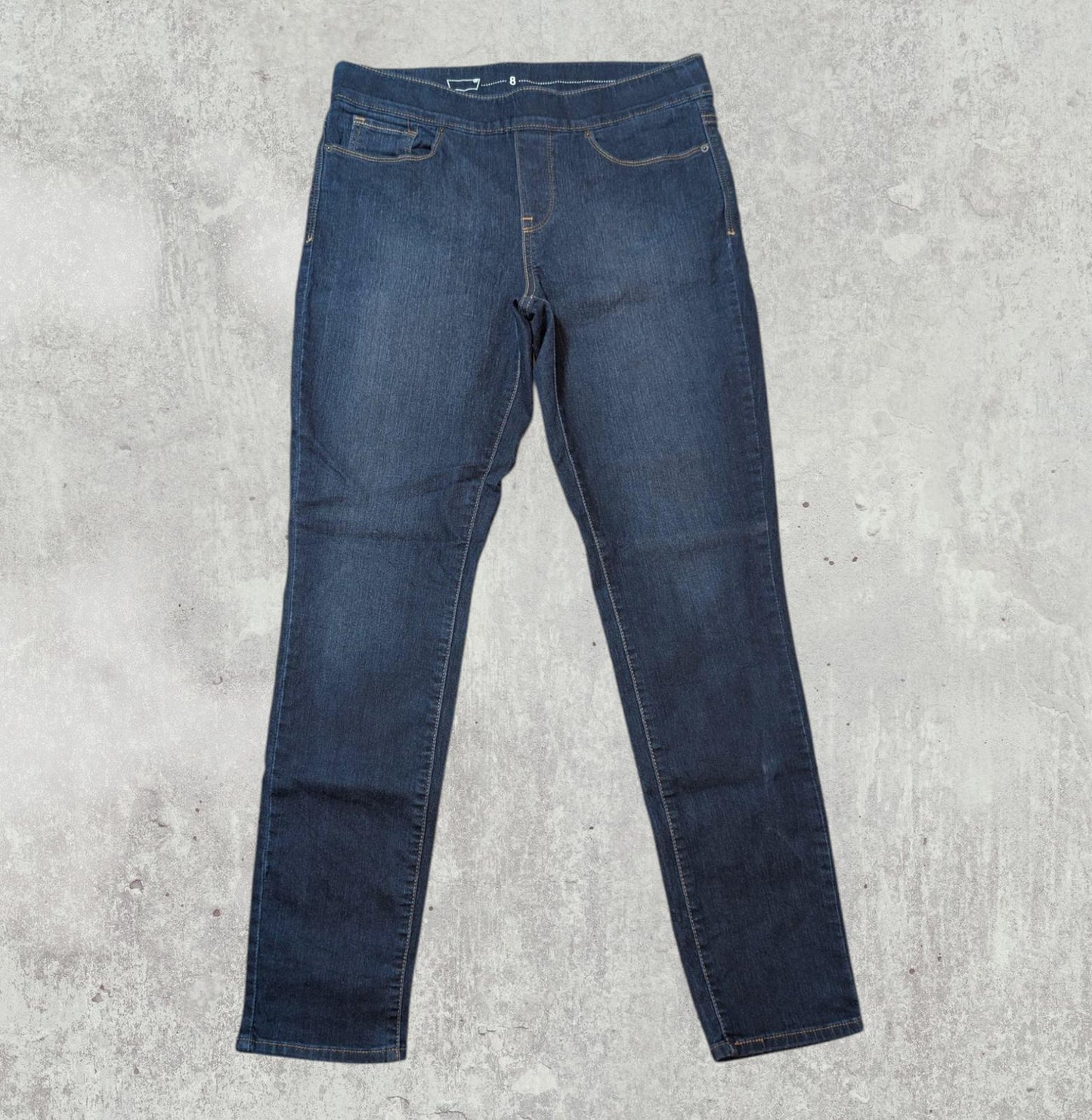 Levi's Women's Straight Jeans - Blue - Size 29W 32L