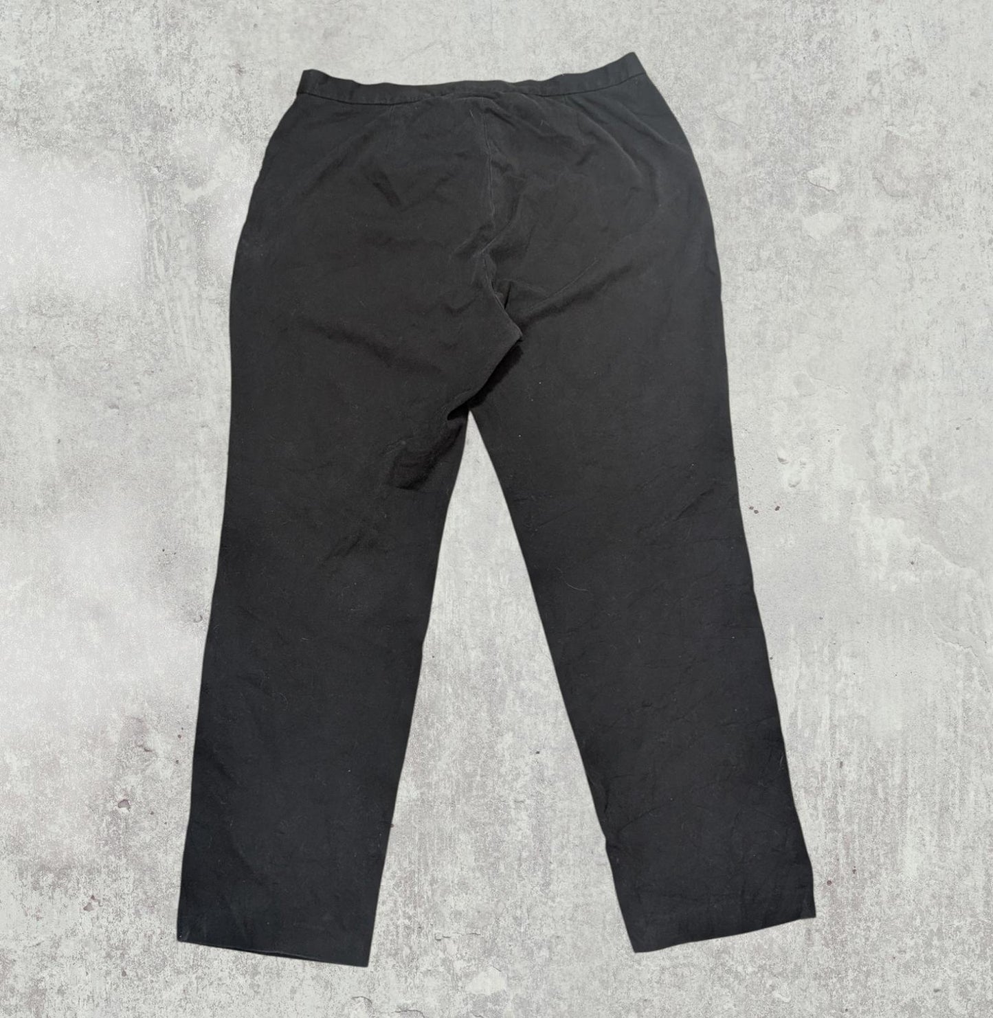 Lauren Ralph Lauren Women's Trousers - Black - Size 36W 29L