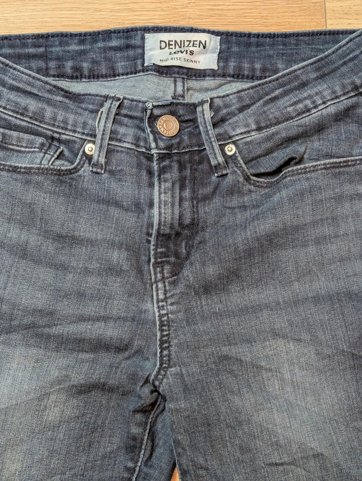 Levi's Women's Denizen Mid Rise Skinny Jeans - Blue - Size 26W 30L