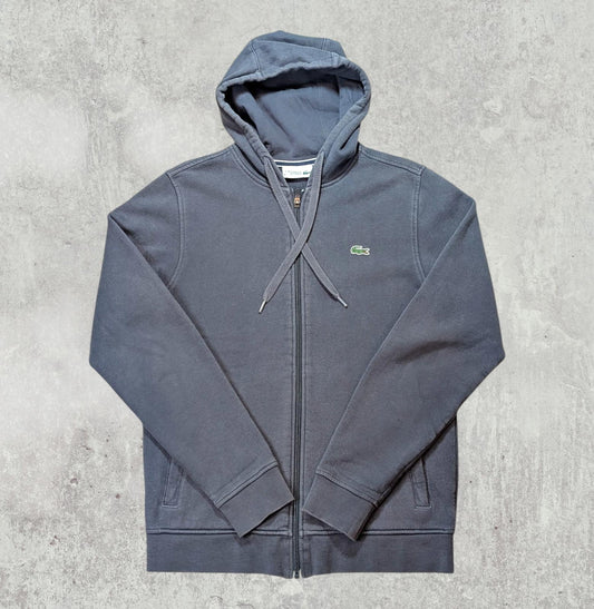 Lacoste Men's Hoodie Jacket - Grey - Size 3 / Small