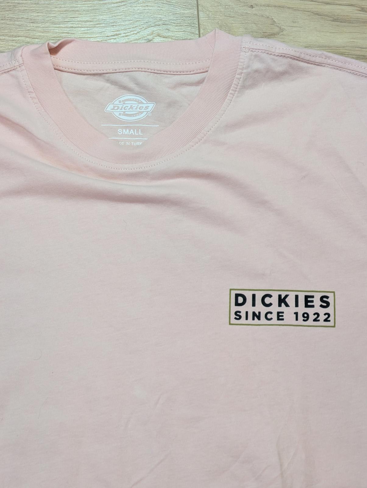 Dickies Men's T Shirt - Pink - Size Small