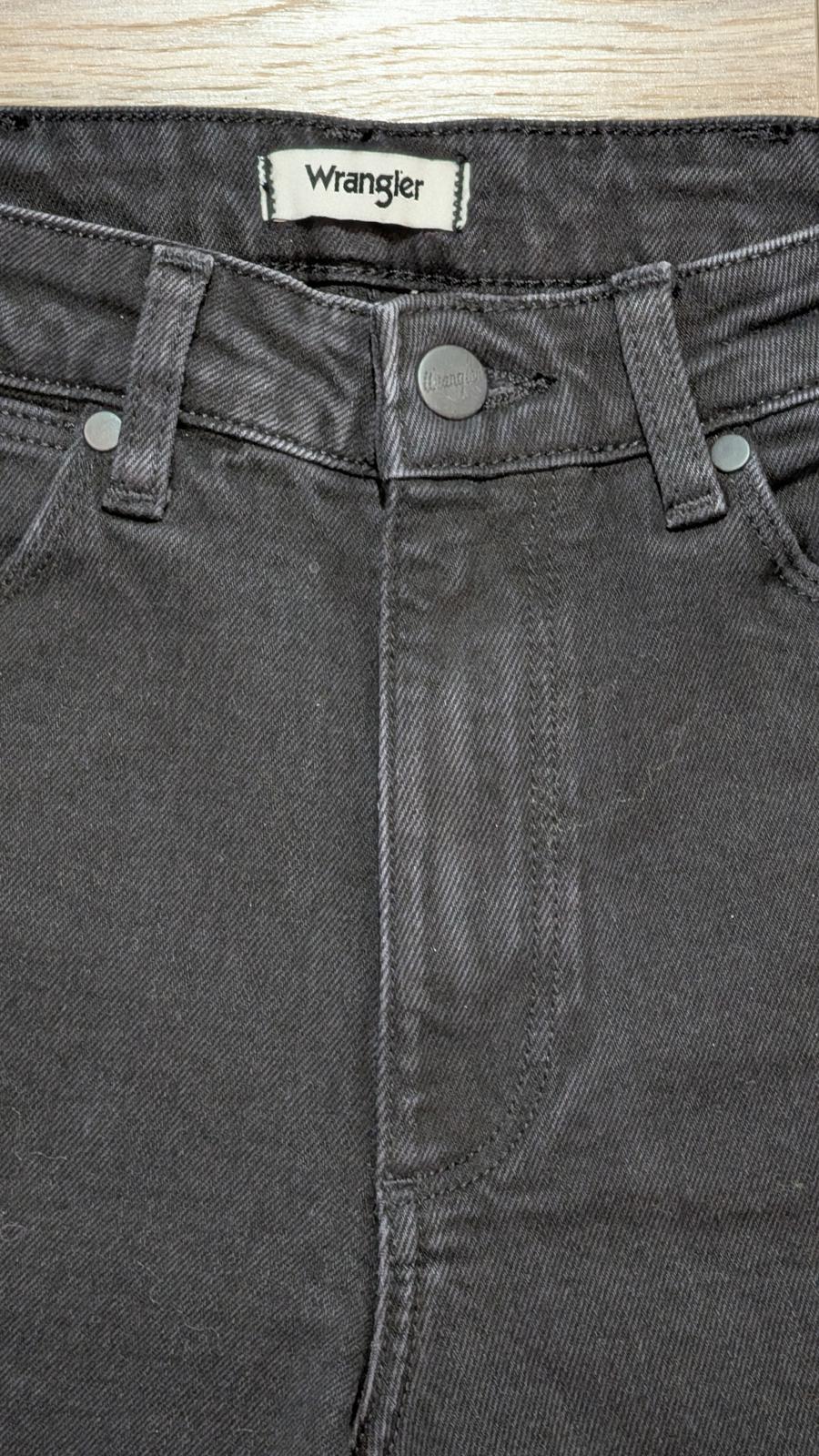 Wrangler Men's Retro Skinny Jeans - Black - Size 27W 29L