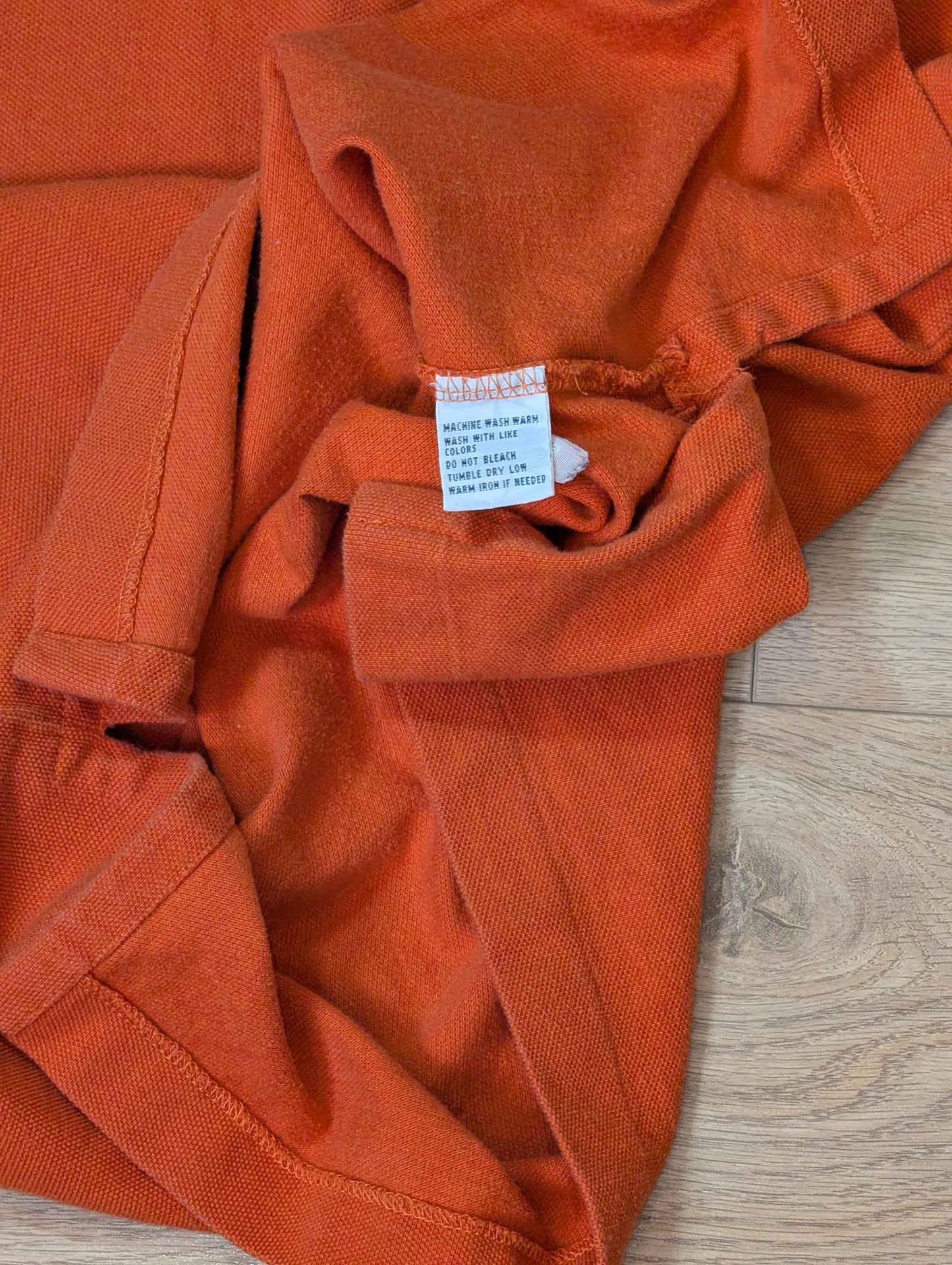 Ralph Lauren Men's Polo T Shirt - Orange - Size Small