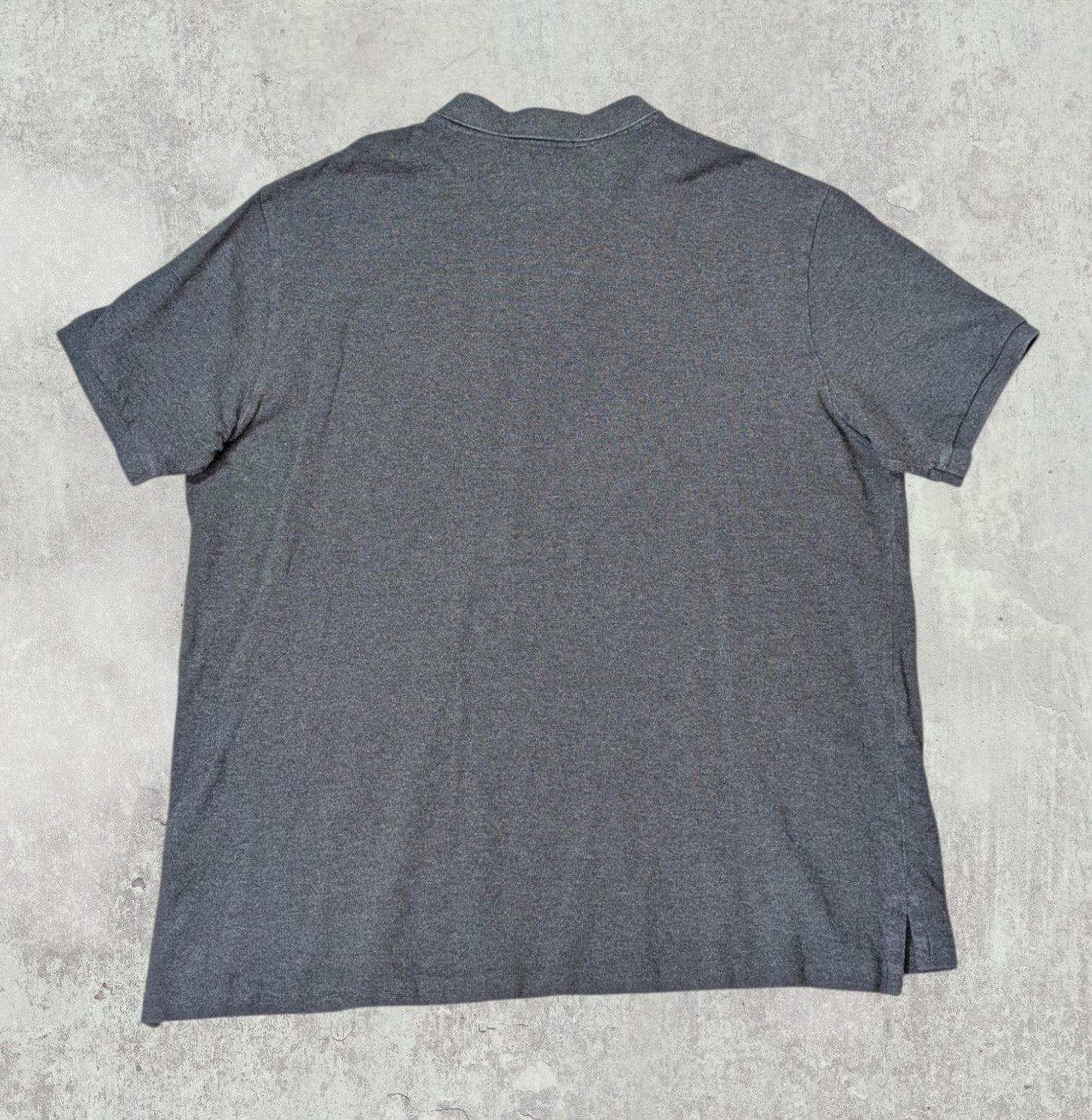 Ralph Lauren Men's Slim Fit Polo T Shirt - Grey - Size XXL
